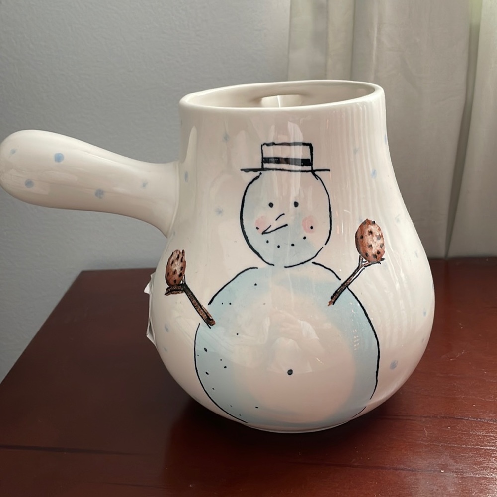 COPY - Rae Dunn Snowman ⛄️ Coco Pot